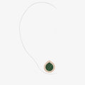 Antifer Malachite stud earring