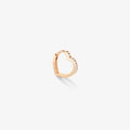 Antifer Heart small hoop earring