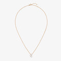 Pendentif Serti sur Vide serti de 3 diamants