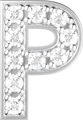 Letters White Gold Perso