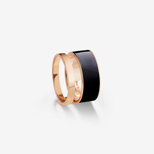 Berbere Chromatic Navy lacquer ring