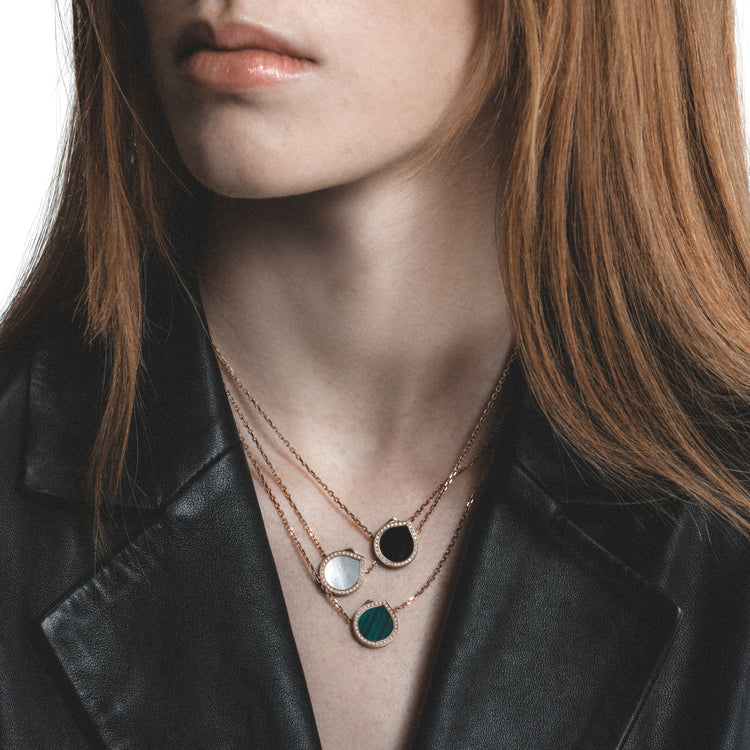 Antifer Malachite pendant