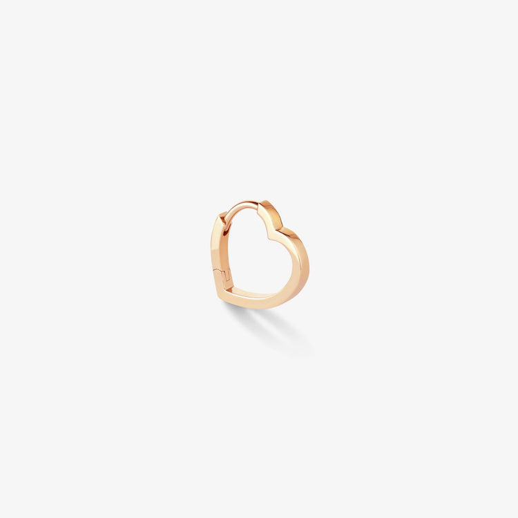 Antifer Heart small hoop earring