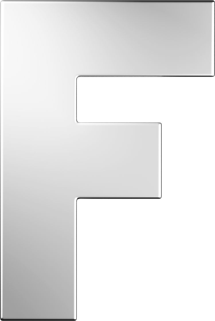Letters White Gold Perso