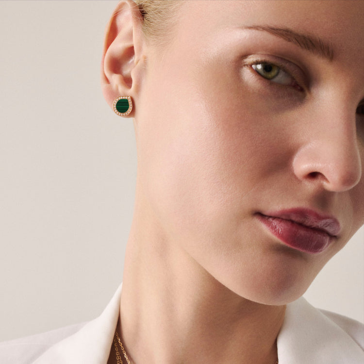 Puce d'oreille Antifer Nacre