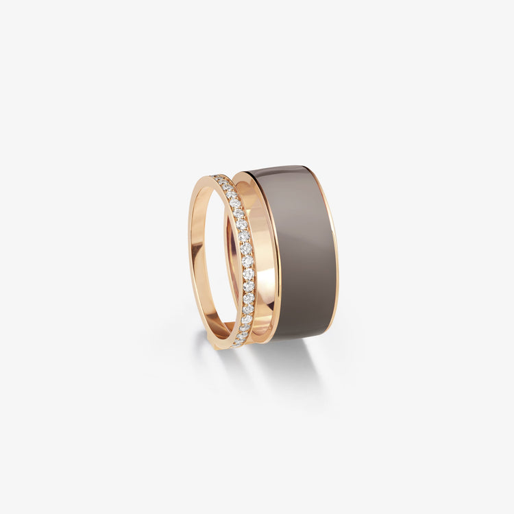 Berbere Chromatic Taupe lacquer ring