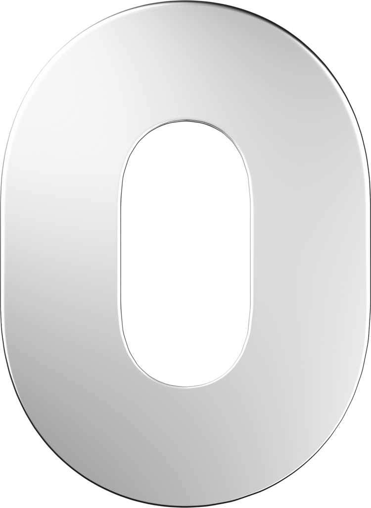 Letters White Gold Perso