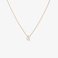 Pendentif Serti sur Vide serti de 3 diamants