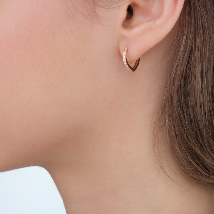 Antifer hoop earring