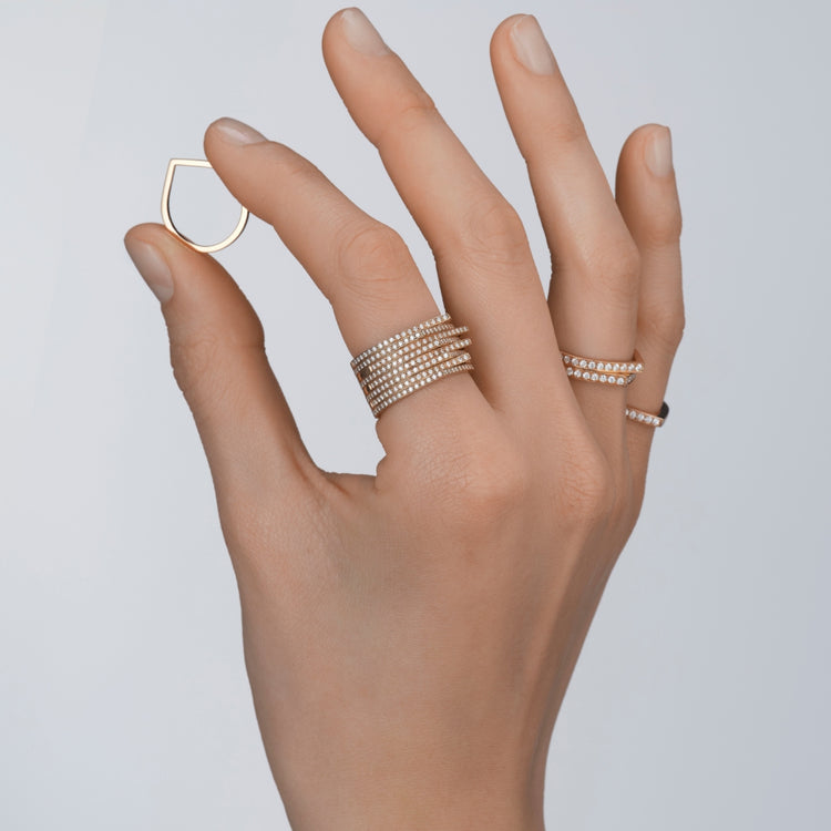 Bague Antifer 2 rangs